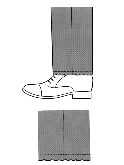 STRASBURGO(修理サービス)/WOMENS パンツ丈詰め(ハリツケ)/修理